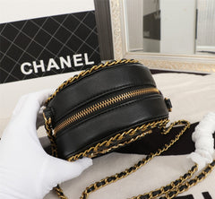 Chanel Round filigree Crossbody Bag