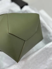 Loewe Puzzle Fold Bag in Green
