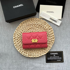 Chanel Caviar Wallet x Card Holder