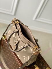 LV Trianon Bag In Monogram Empreinte Leather