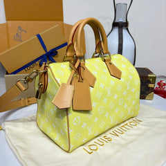 Louis Vuitton Speedy Bandoulière 30 Bag Yellow