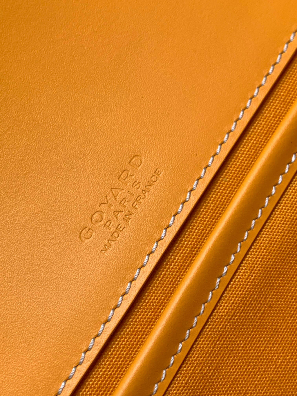 Goyard Belvedere PM Yellow Bag
