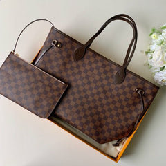 Louis Vuitton Neverfull MM Tote – M41603 Monogram Canvas
