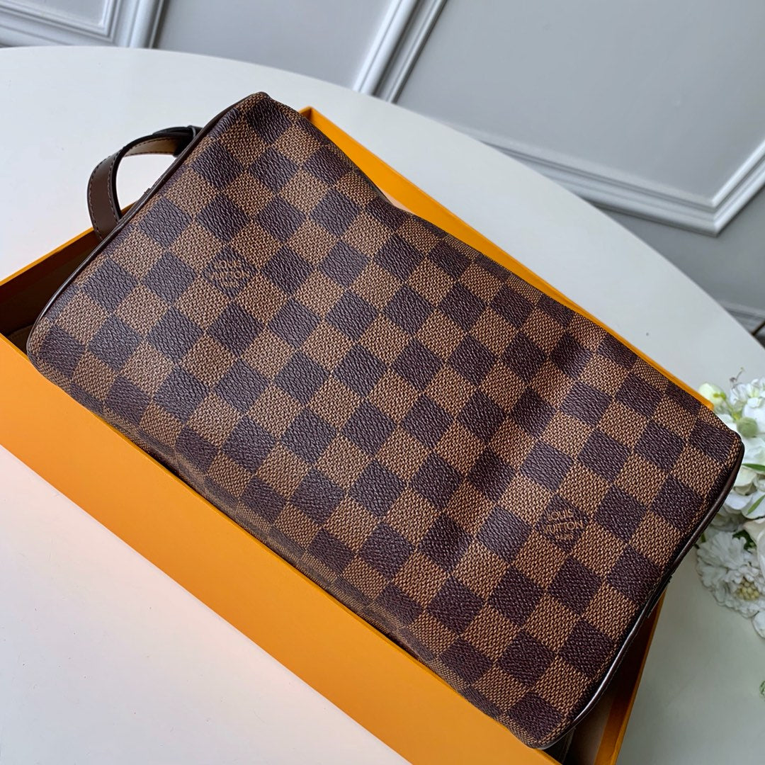 Louis Vuitton Speedy 25 – M41368 Damier Ebène Canvas