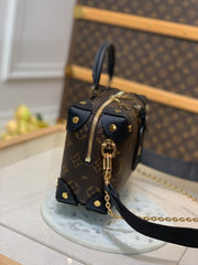 Louis Vuitton Petite Malle Souple Bag – Monogram Canvas with Chain