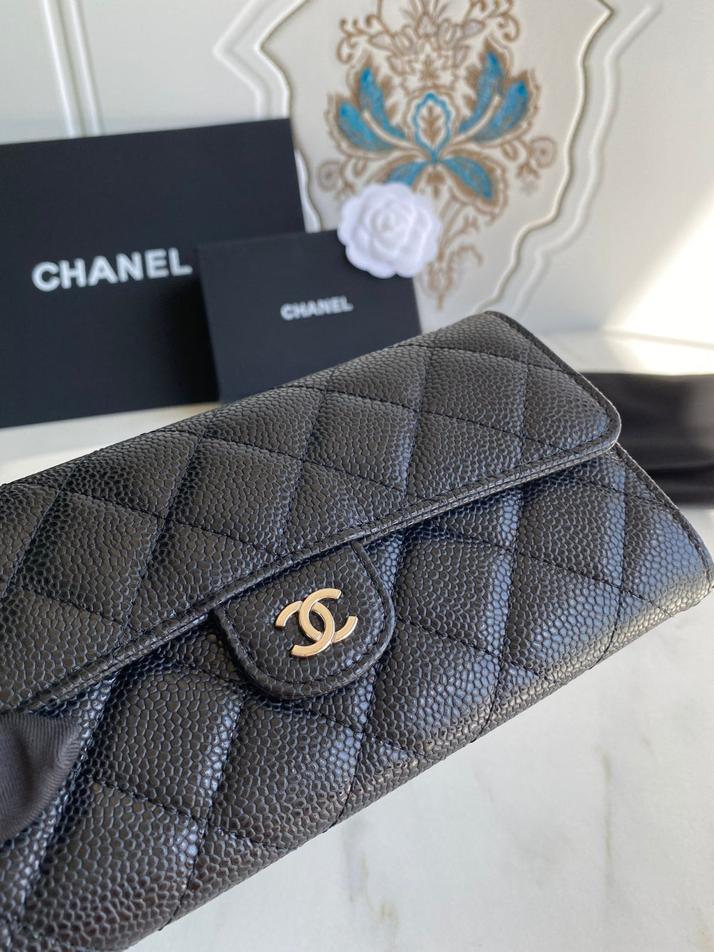Chanel Classic CF Long Wallet