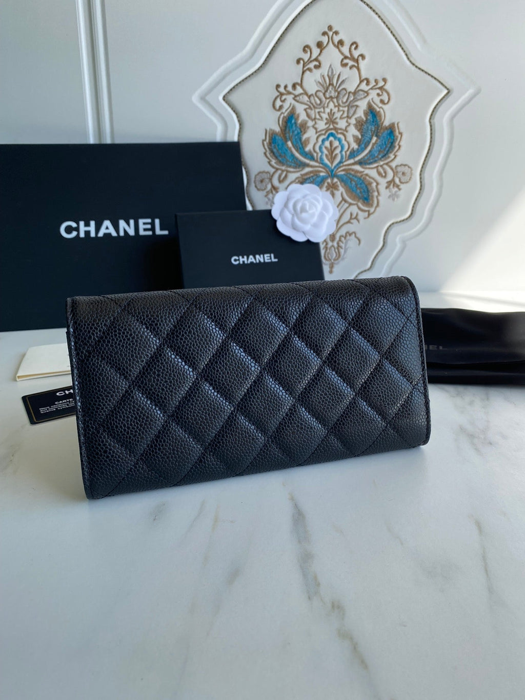 Chanel Classic CF Long Wallet