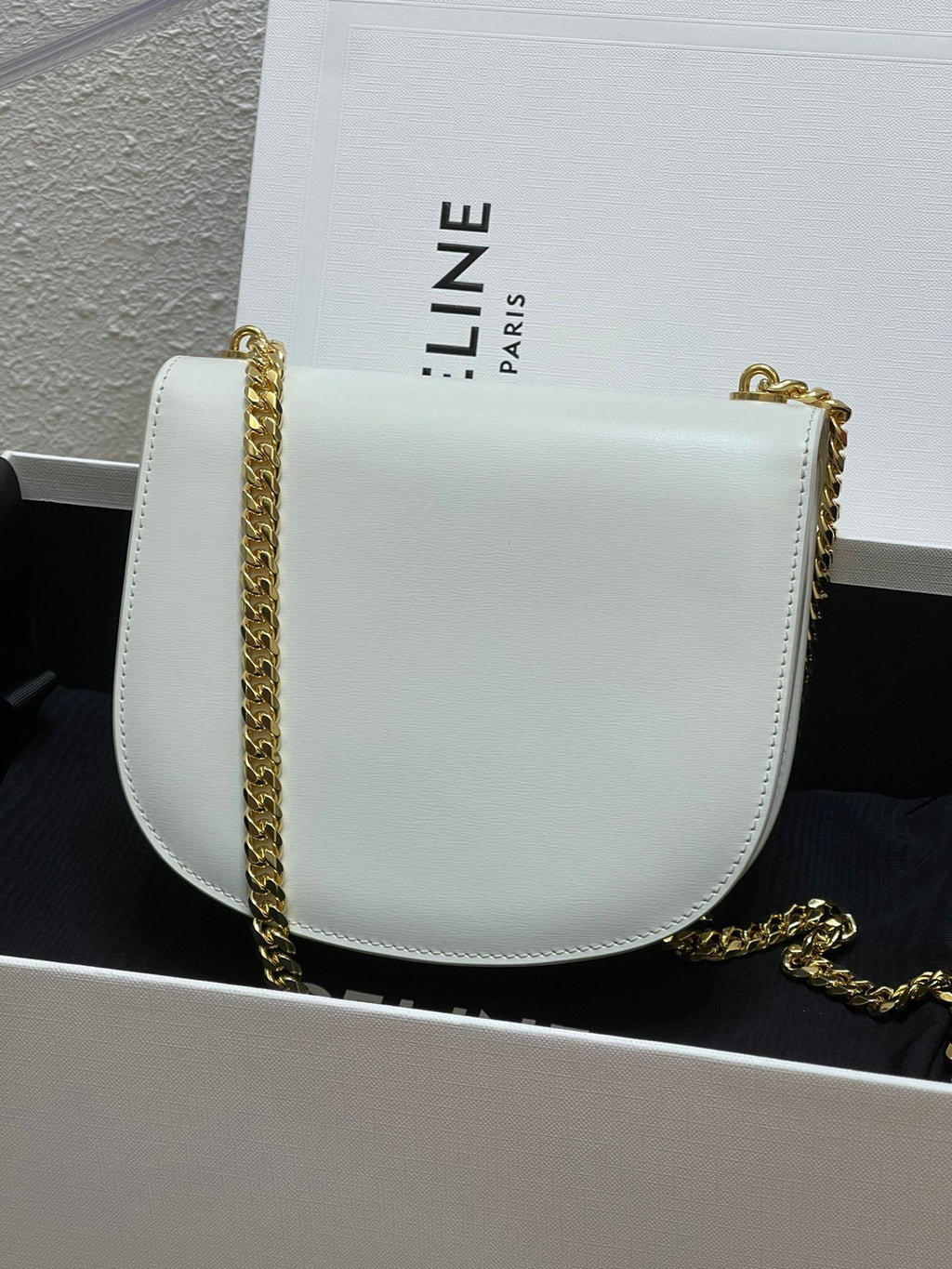 Celine Triomphe Saddle Bag