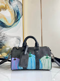 LV KEEPALL Pumpkin Pillow Bag
