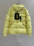 Moncler Yellow Hanging Jacket: Latest Fashion Trends