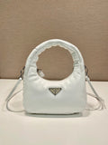 Prada Small Padded White Bag