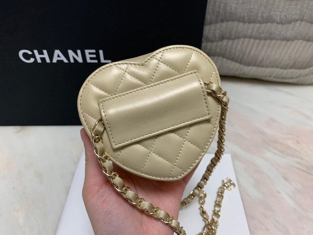 Chanel CC Love Heart Bag