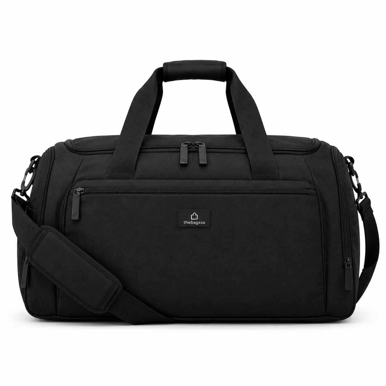 The Weekender Carry Duffel Bag — Black