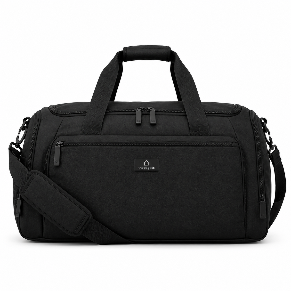 The Weekender Carry Duffel Bag — Black