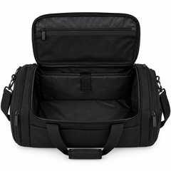 The Weekender Carry Duffel Bag — Black