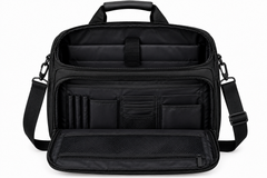 The Executive Laptop Briefcase — Black