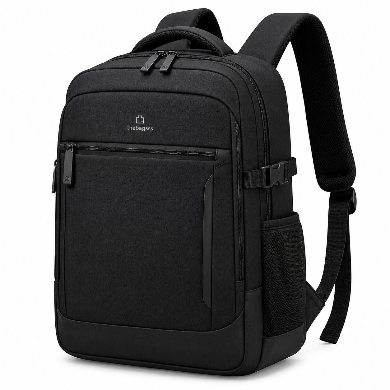 The Commuter Pro Laptop Backpack — Black