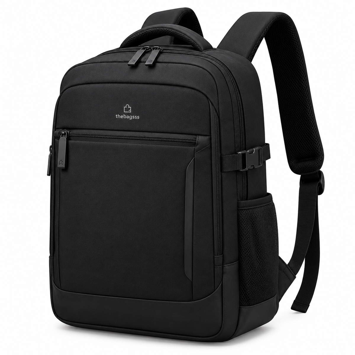 The Commuter Pro Laptop Backpack — Black