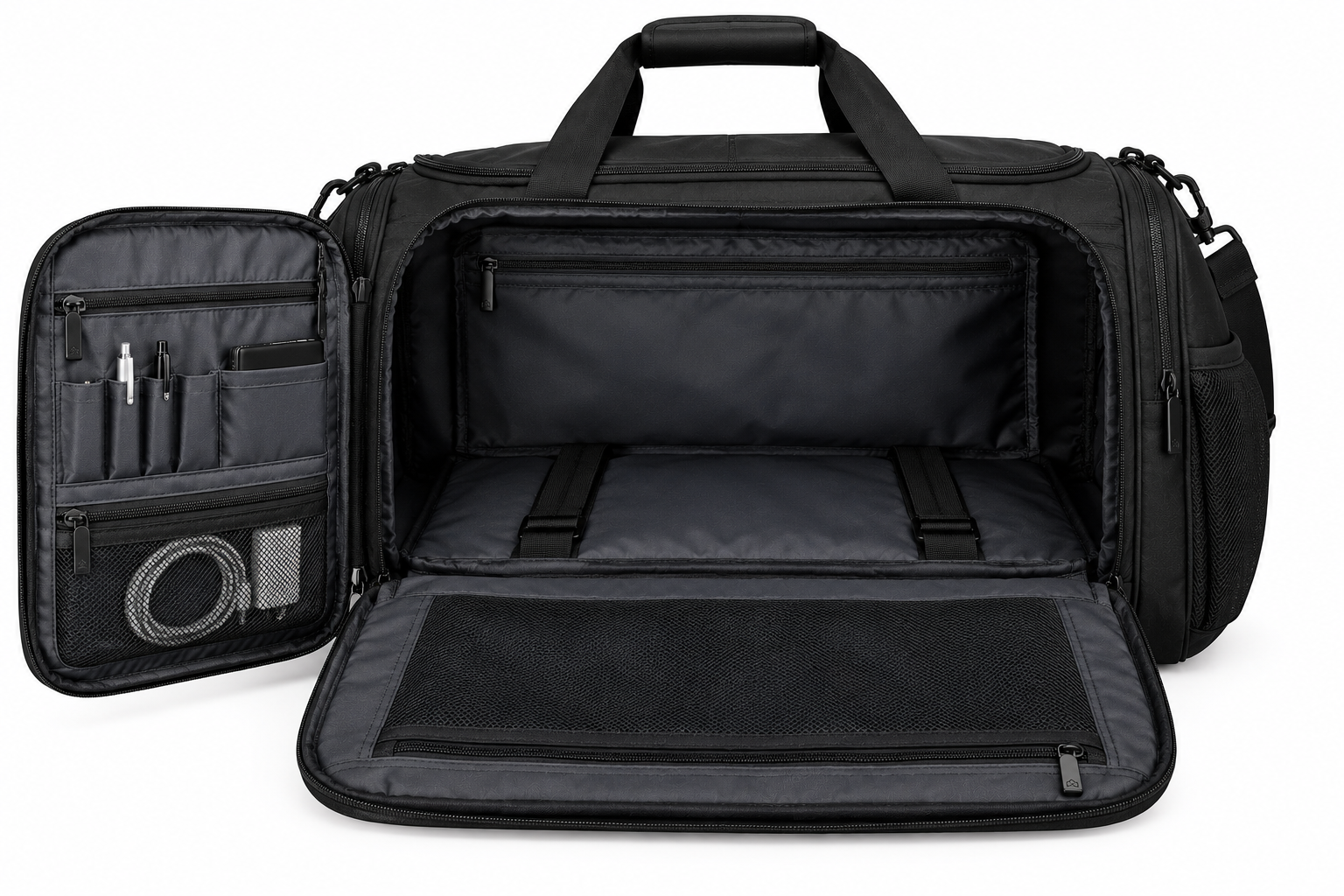 The Venture Travel Duffel — Black