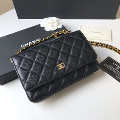 Chanel WOC Caviar Leather Bag