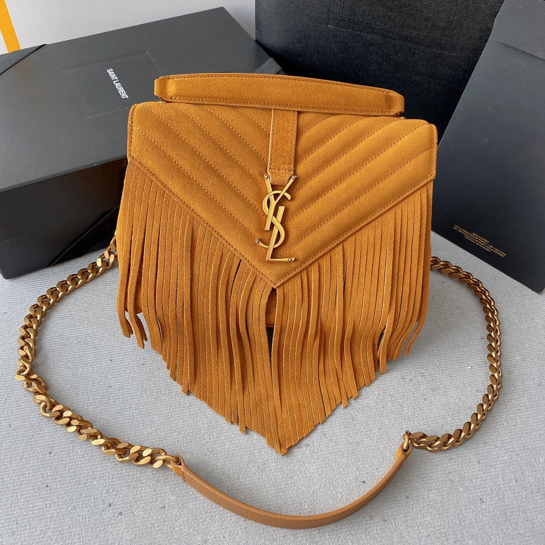 YSL Monogram College Bag