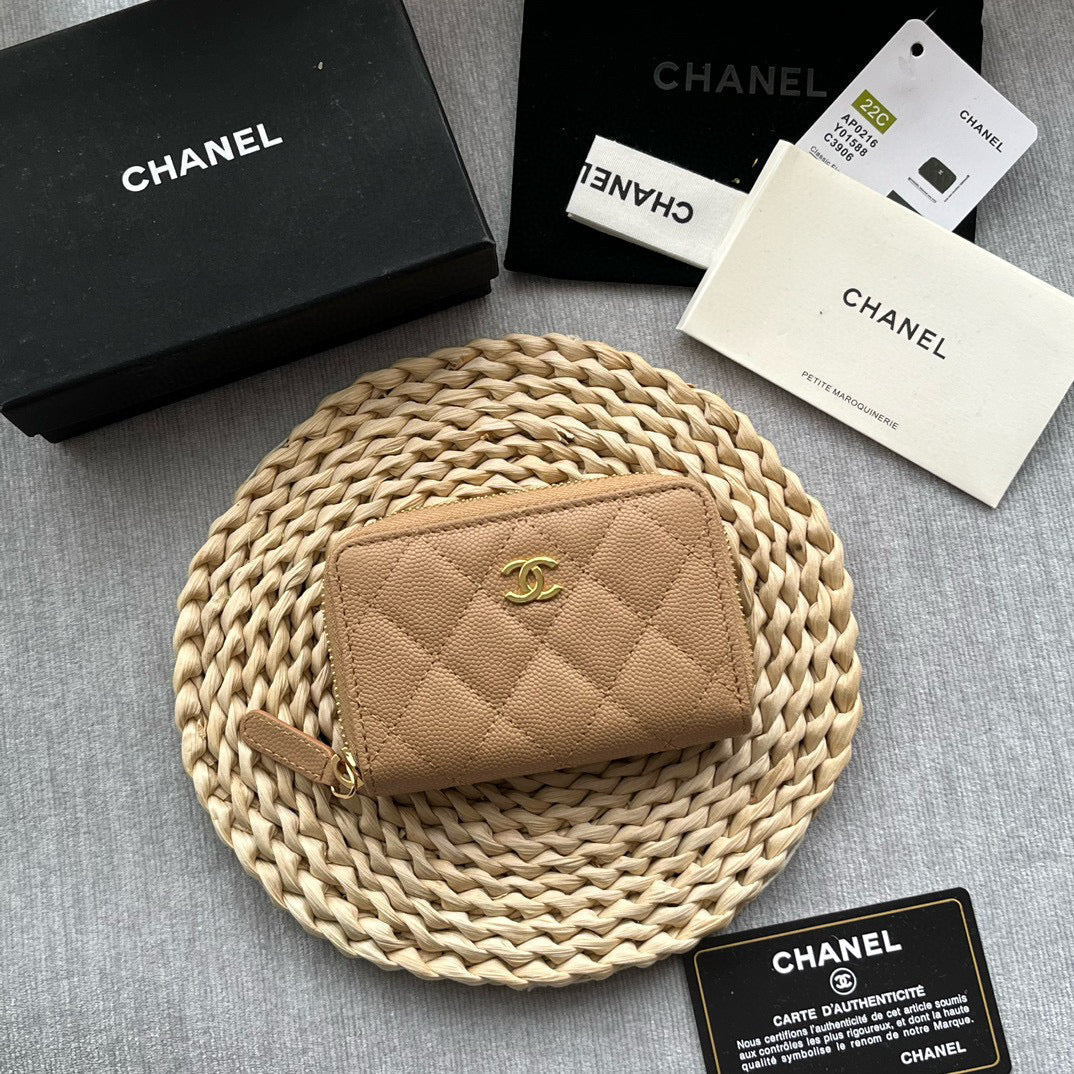 Chanel Zip Coin Purse