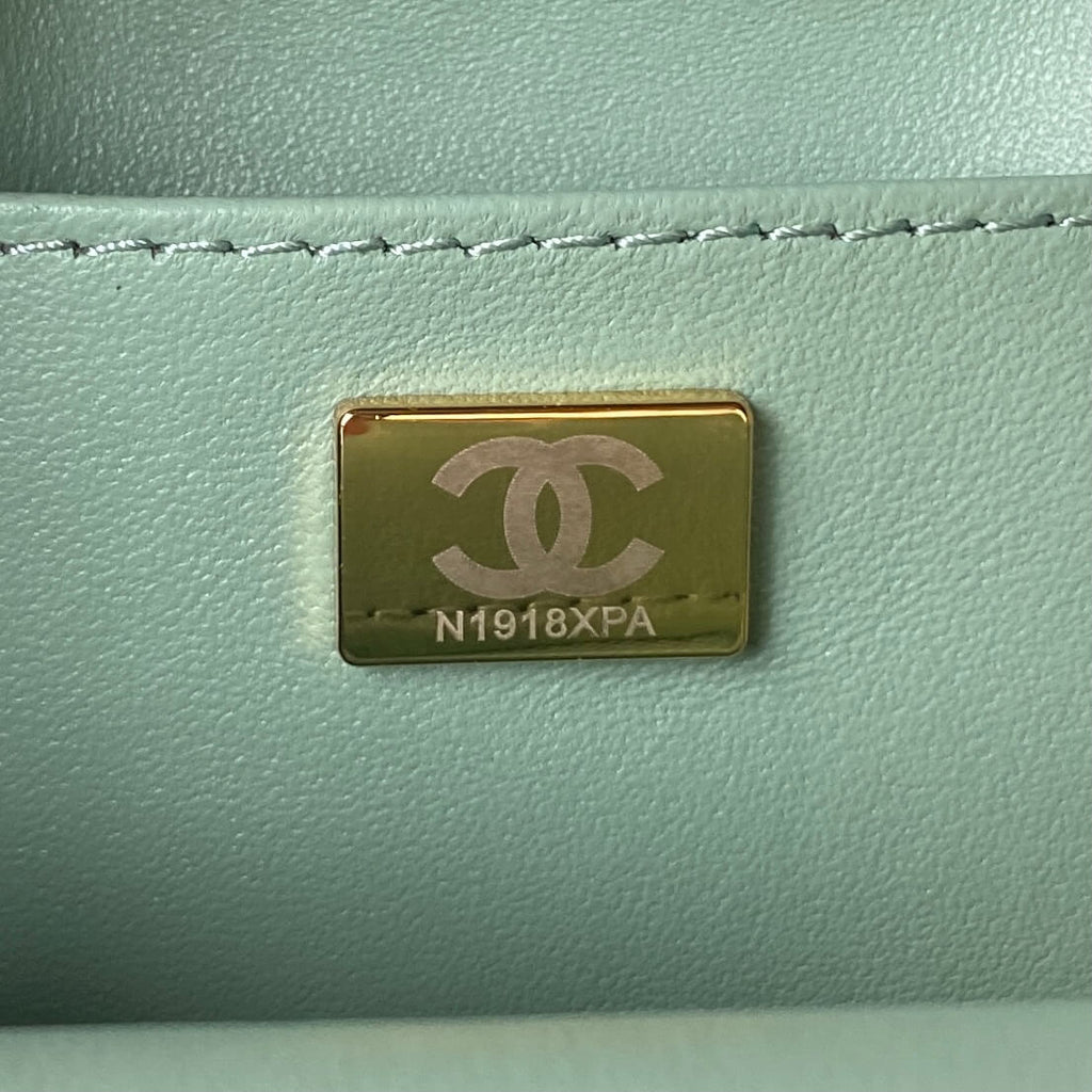 Chanel Matelasse 2 Way Top Handle Chain Bag