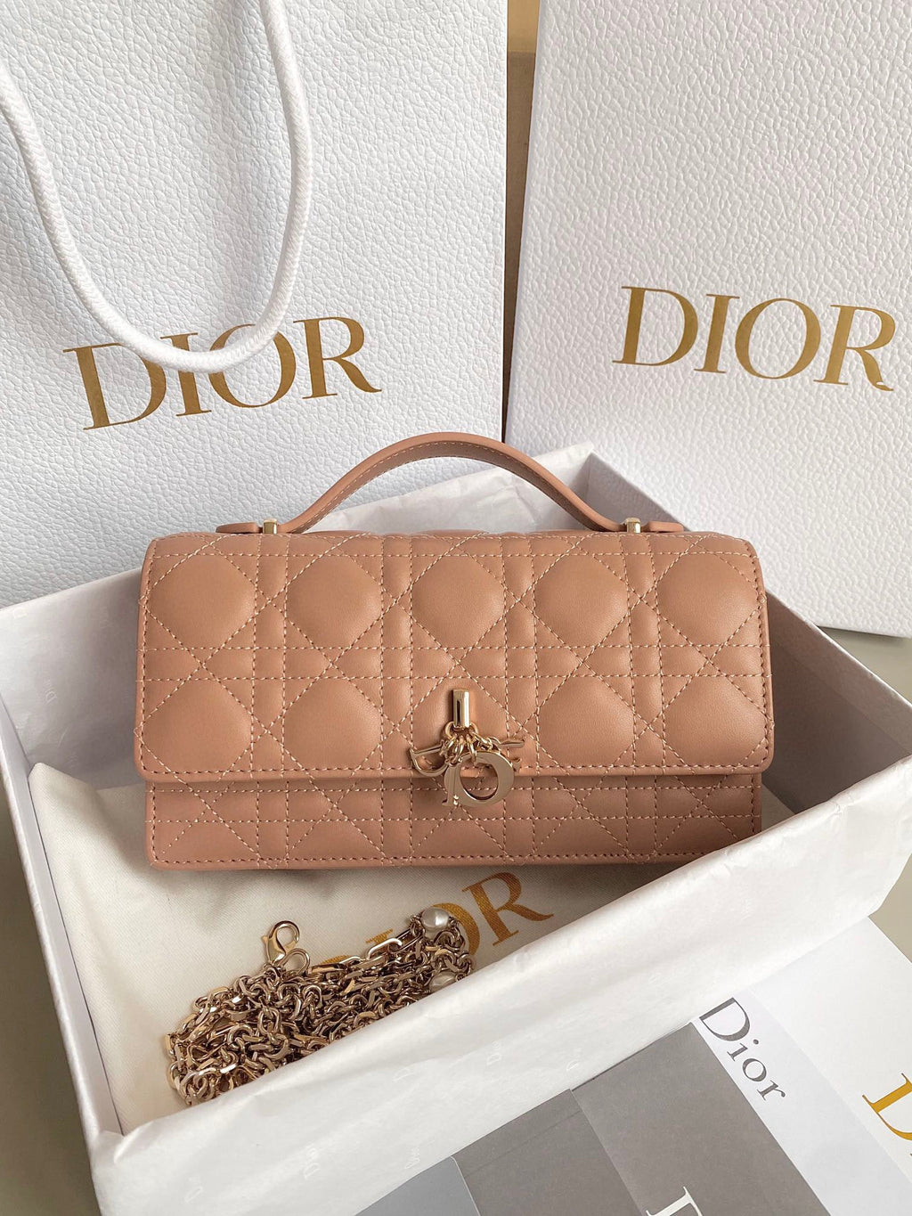 Lady Dior Top Handle Bag