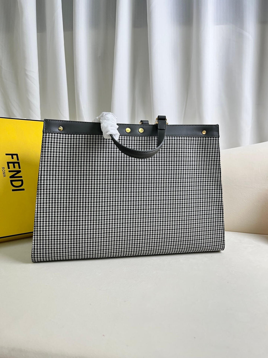 Fendi X-Tote Bag In Canvas Bag