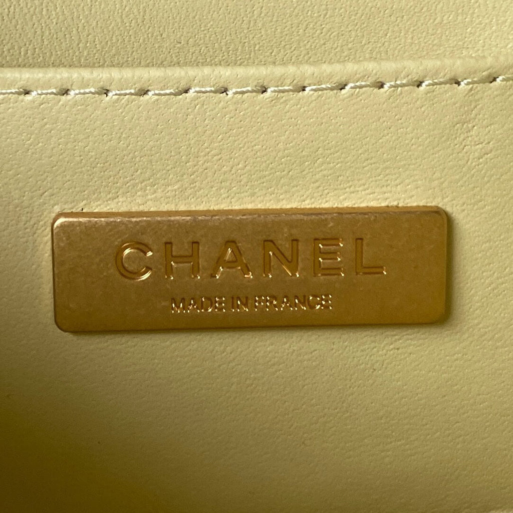 Chanel Matelasse 2 Way Top Handle Chain Bag