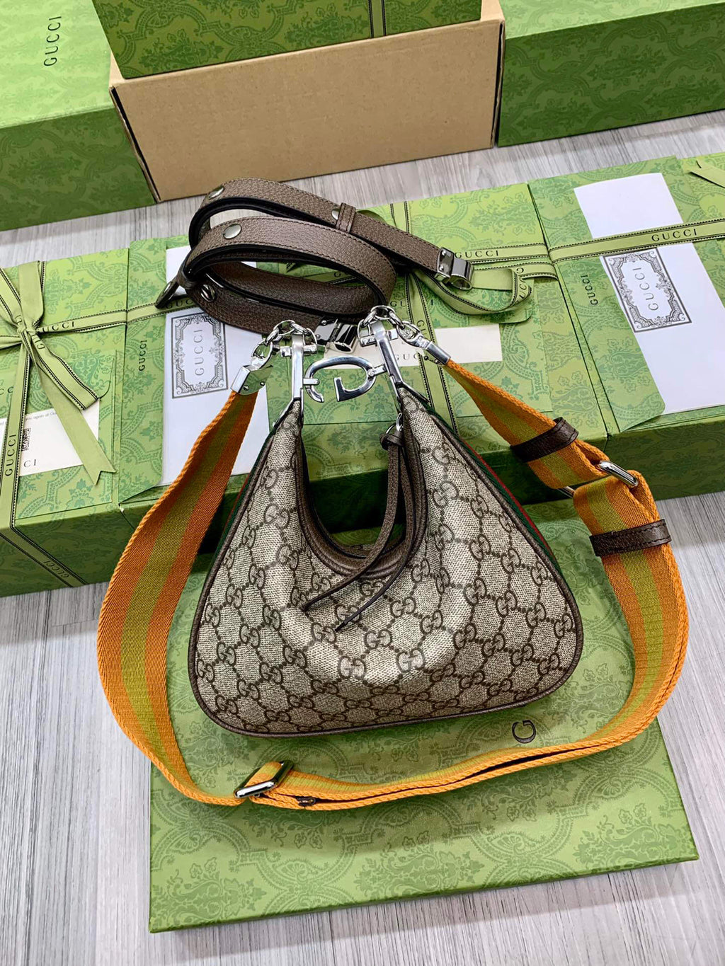 Gucci Women's Attache Medium Shoulder Bag