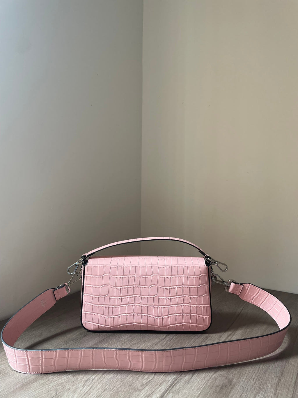 Fendi Baguette Continental Neon Bag