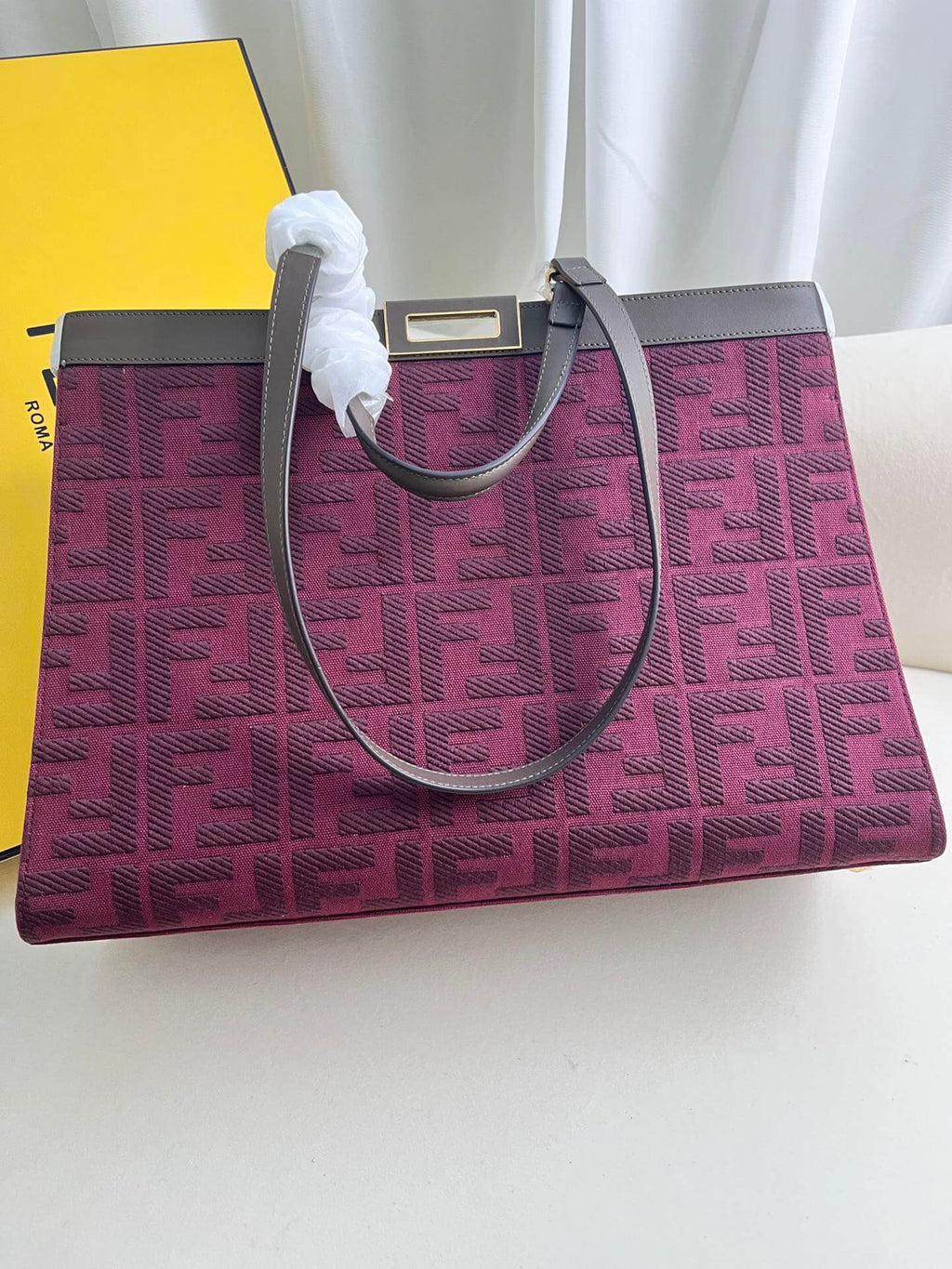 Fendi X-tote Bag In Canvas Bag