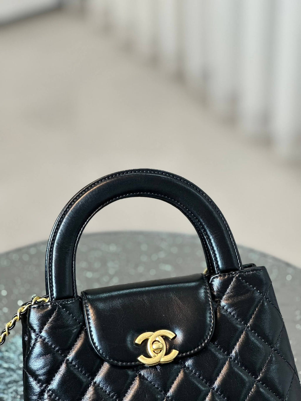 Chanel Kelly Black Large Size Bag